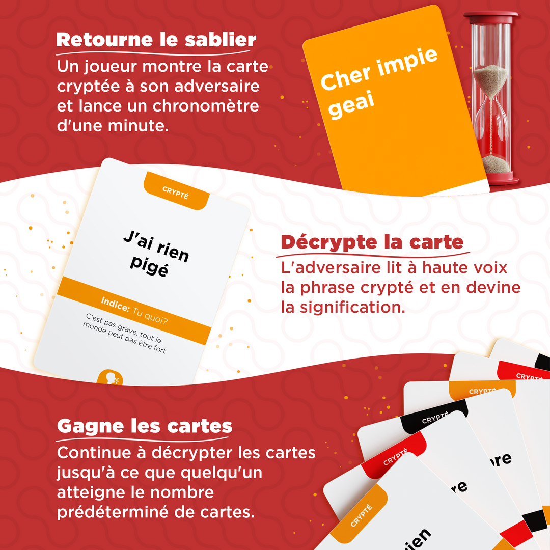 Crypté  | Presque Épuisé!